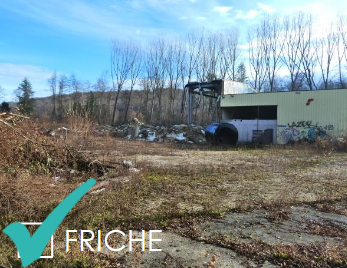 Exemple de friche en Bourgogne-Franche-Comté